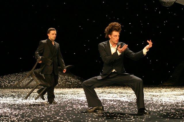 Pascal Merighi and Alexandre Castres in “Ten Chi” by Pina Bausch with Tanztheater Wuppertal at Schauspielhaus Wuppertal (Germany), May 7, 2004