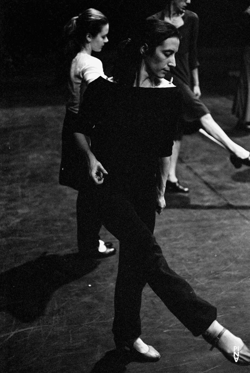 Beatrice Libonati dans « Les Sept Péchés capitaux » de Pina Bausch à l'Opernhaus Wuppertal, saison 1983/84