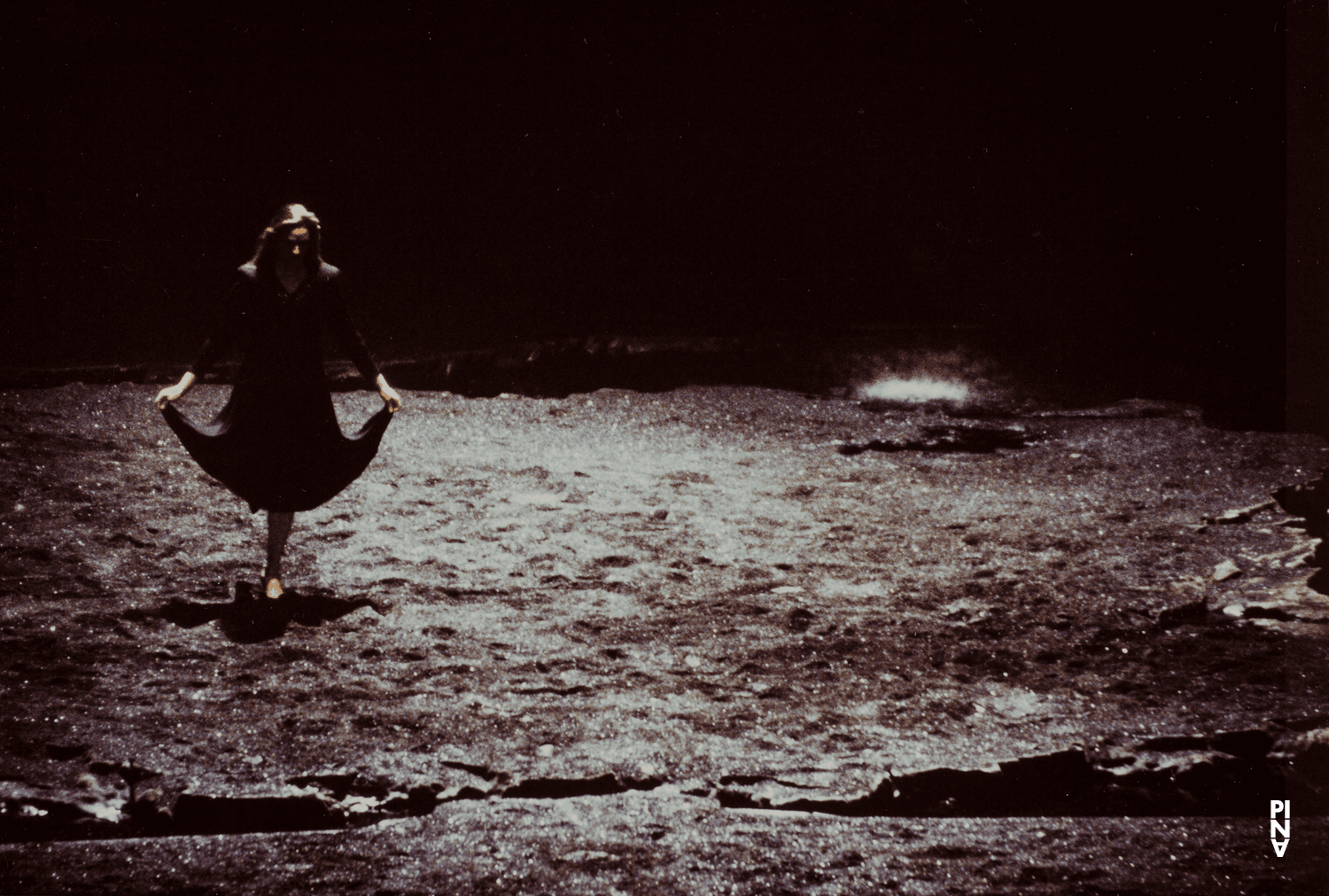 Julie Anne Stanzak in “Ein Trauerspiel” by Pina Bausch at Schauspielhaus Wuppertal, season 1993/94