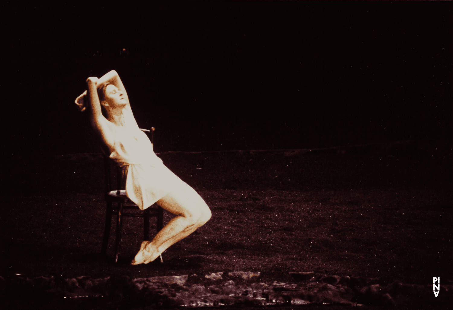 Barbara Kaufmann in “Ein Trauerspiel” by Pina Bausch at Schauspielhaus Wuppertal, season 1993/94