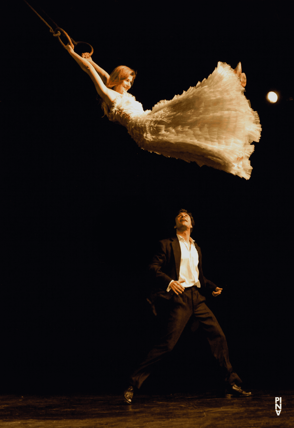 Barbara Kaufmann and Kenji Takagi in “Viktor” by Pina Bausch