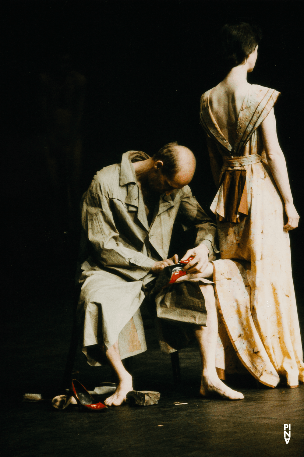Jakob Haahr Andersen and Finola Cronin in “Viktor” by Pina Bausch