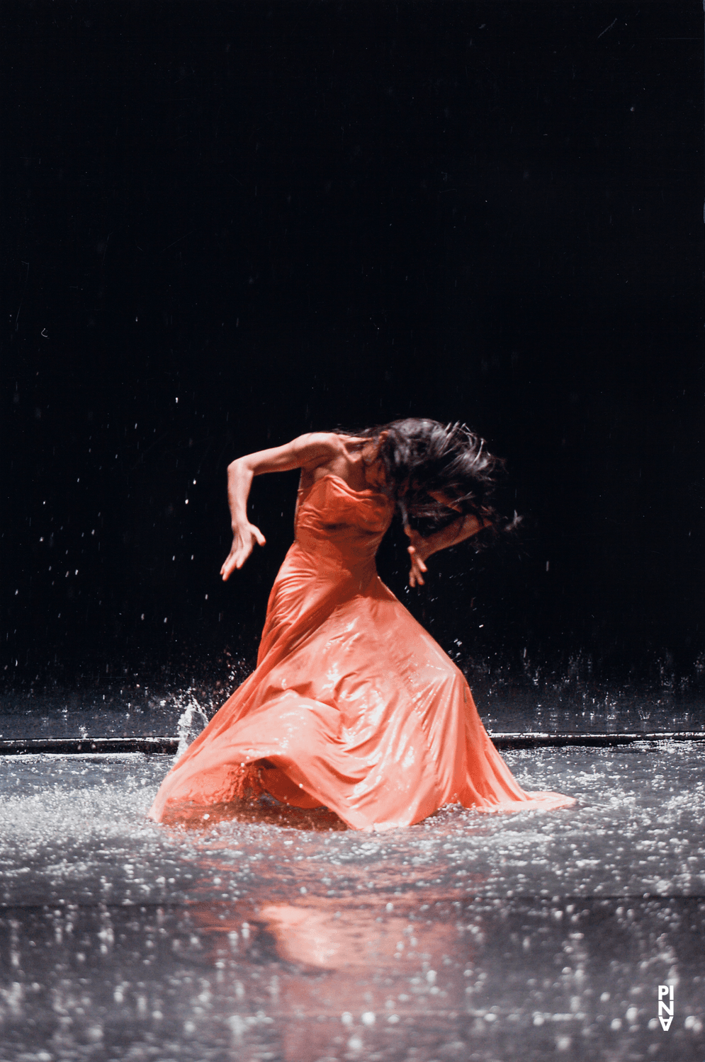 Ditta Miranda Jasjfi in “Vollmond (Full Moon)” by Pina Bausch, June 15, 2007