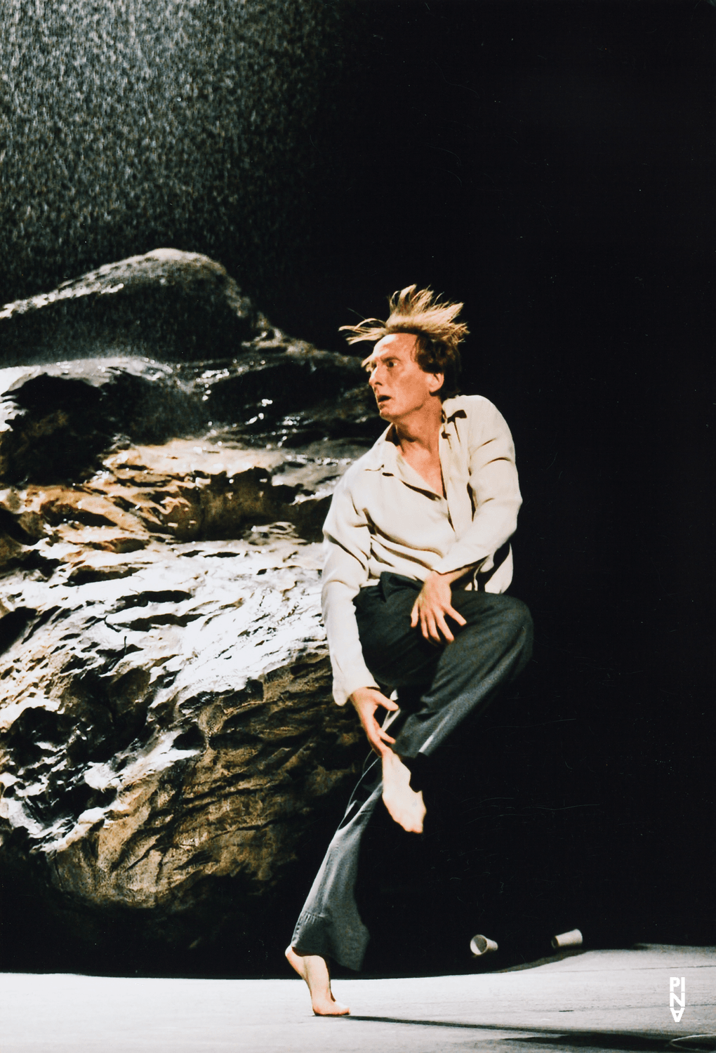 Dominique Mercy in “Vollmond (Full Moon)” by Pina Bausch, May 11, 2006