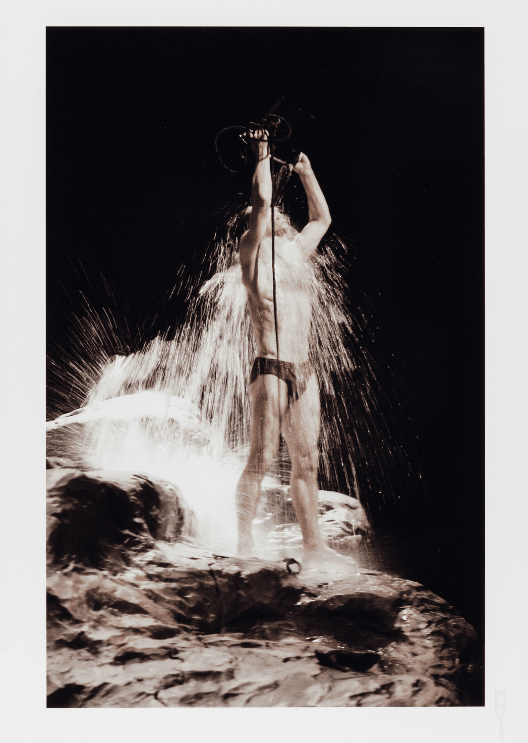 Rainer Behr in „Vollmond“ von Pina Bausch