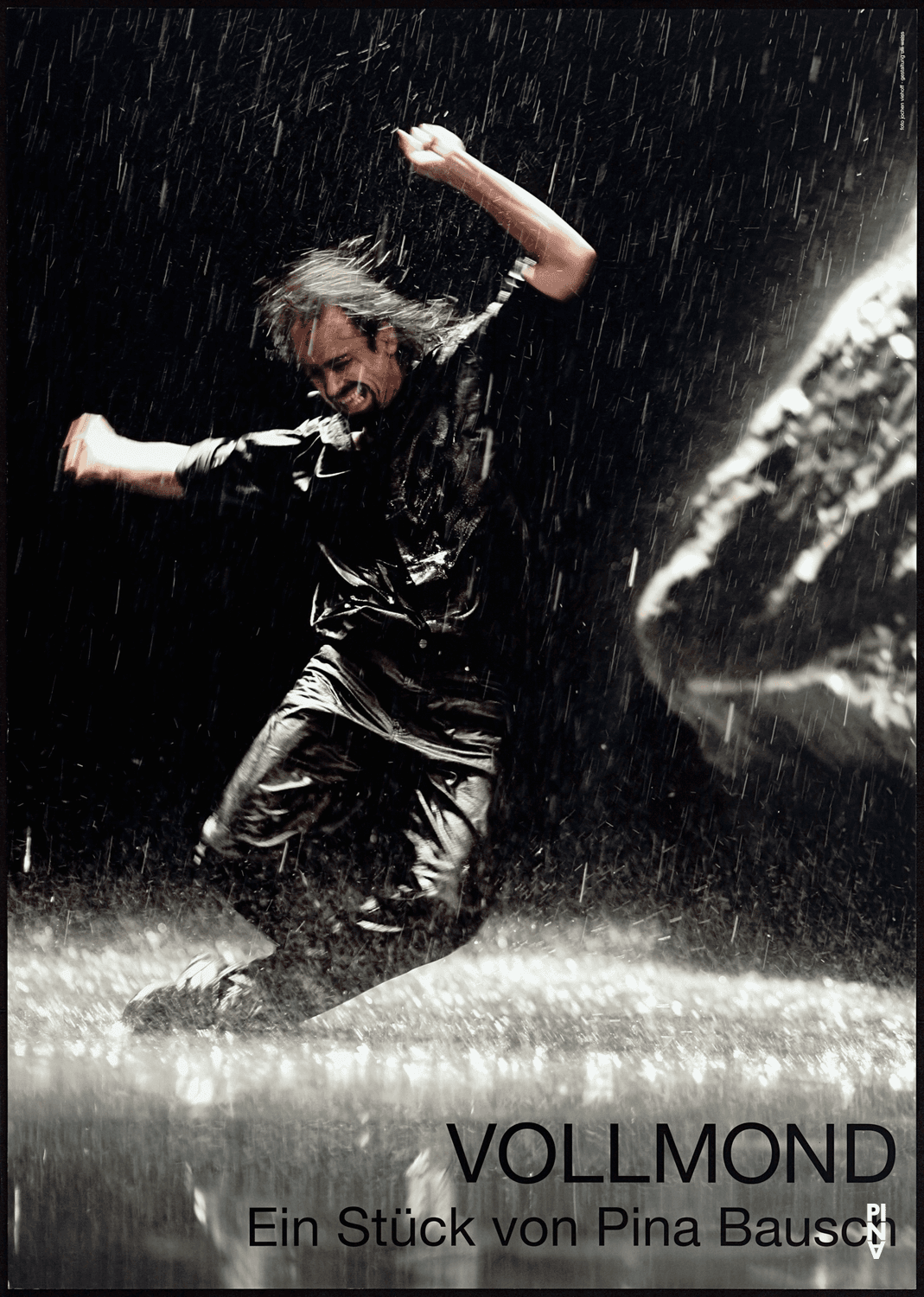 Poster for “Vollmond (Full Moon)” by Pina Bausch