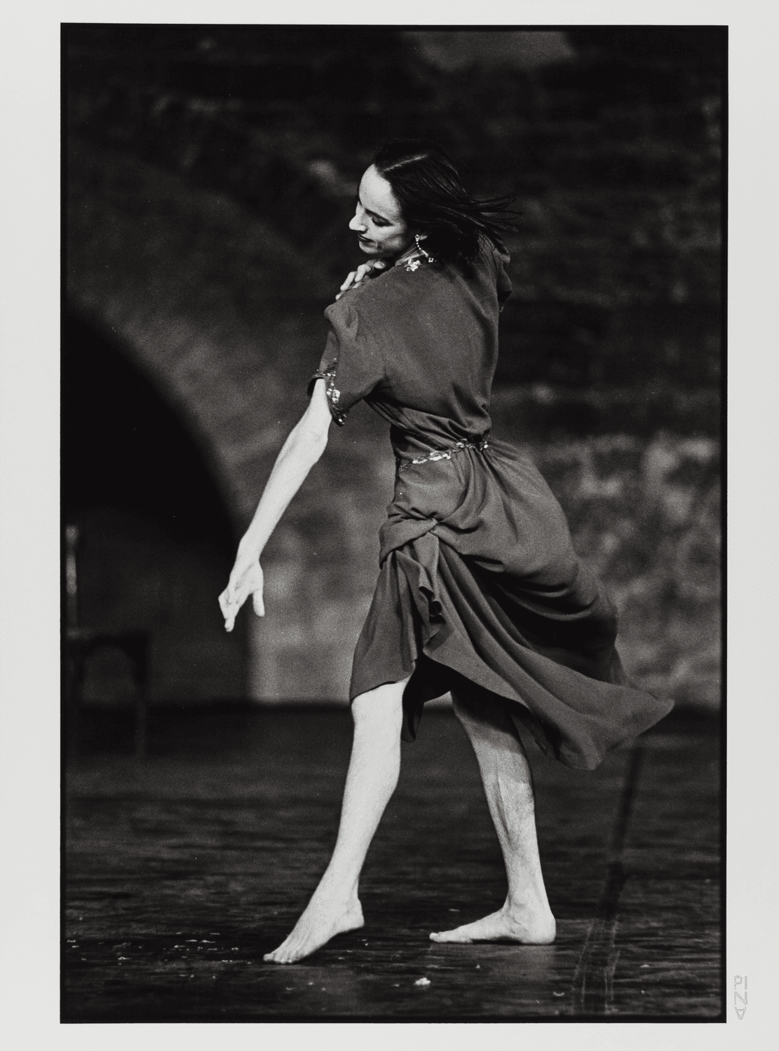Anne Martin in “Walzer” by Pina Bausch at Cour d'honneur du Palais des Papes Avignon, season 1982/83