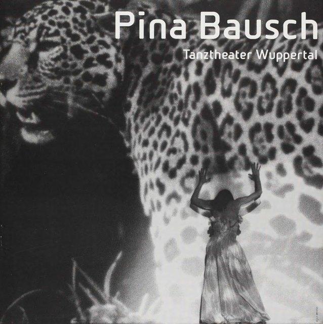 Booklet for “Água” by Pina Bausch with Tanztheater Wuppertal in in Lisbon, 01/09/2003 – 01/11/2003
