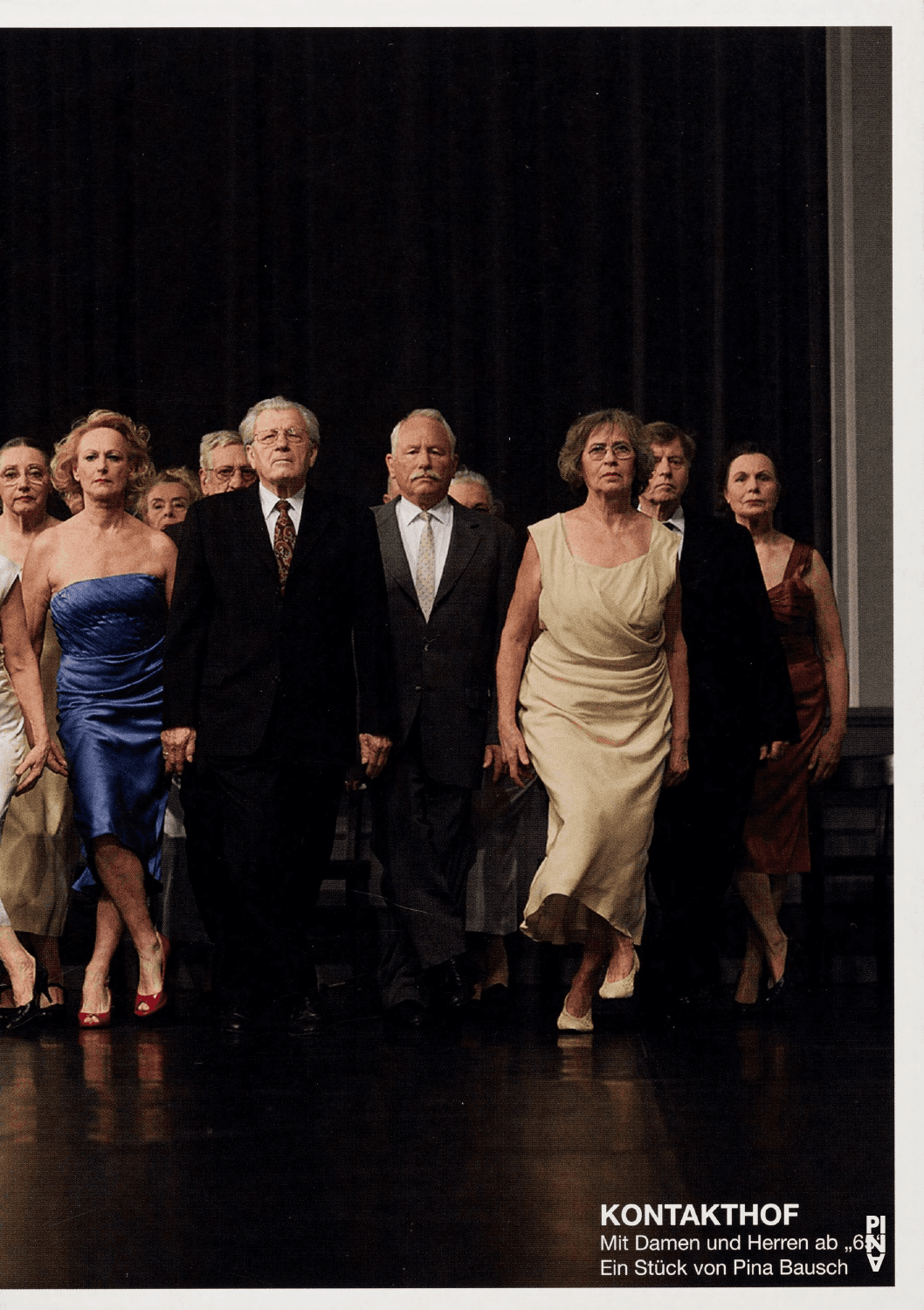 Booklet for “Kontakthof. With Ladies and Gentlemen over 65” by Pina Bausch