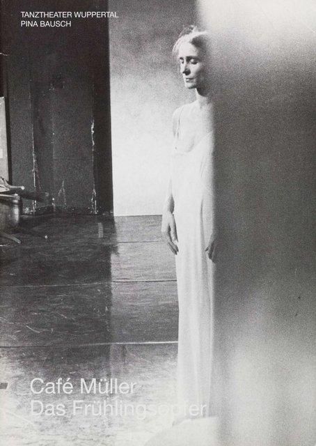 Booklet for “Café Müller” and “The Rite of Spring” by Pina Bausch with Tanztheater Wuppertal in in Wuppertal, March 11, 2004