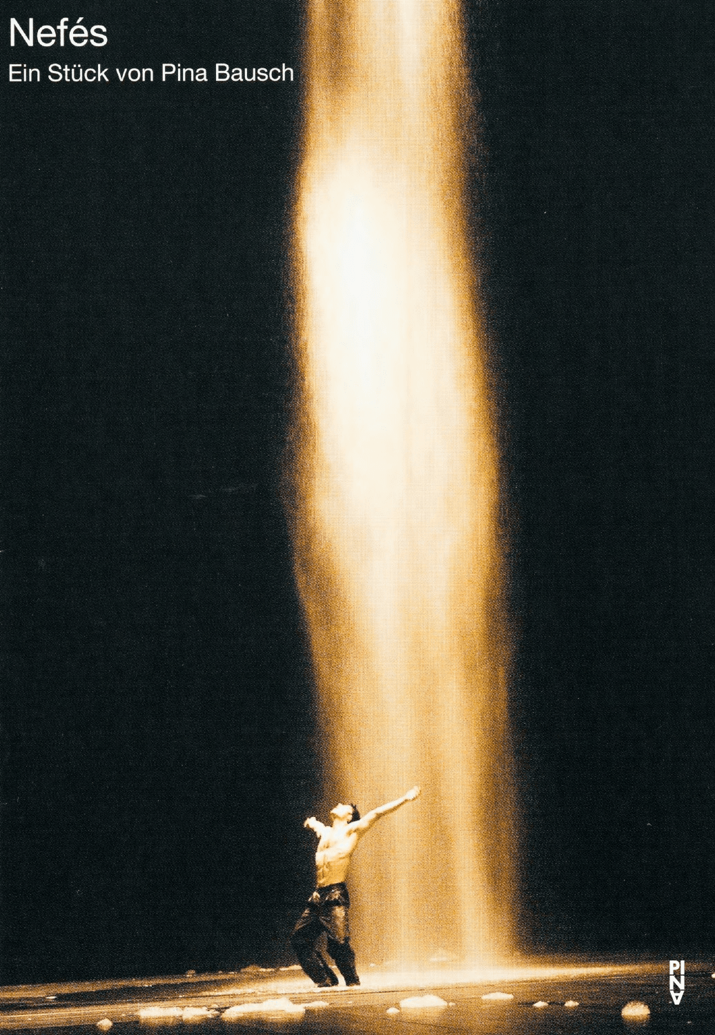 Booklet for “Nefés” by Pina Bausch with Tanztheater Wuppertal in in Wuppertal, Dec. 18, 2003