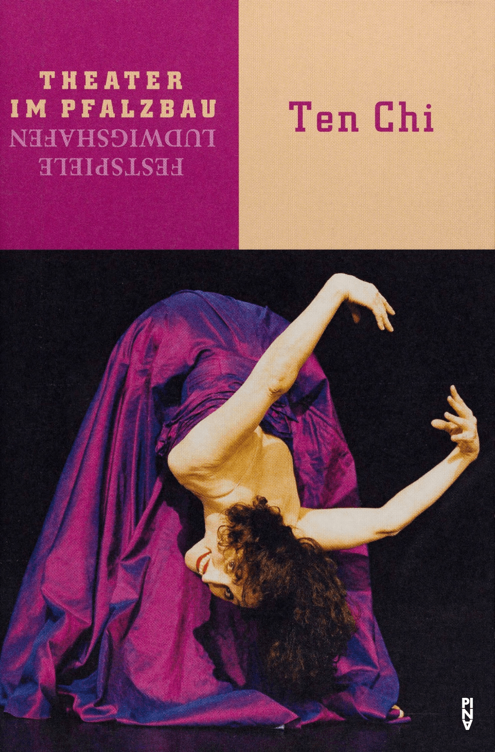 Programmheft zu „Ten Chi“ von Pina Bausch mit Tanztheater Wuppertal in Ludwigshafen, 12.01.2012–14.01.2012