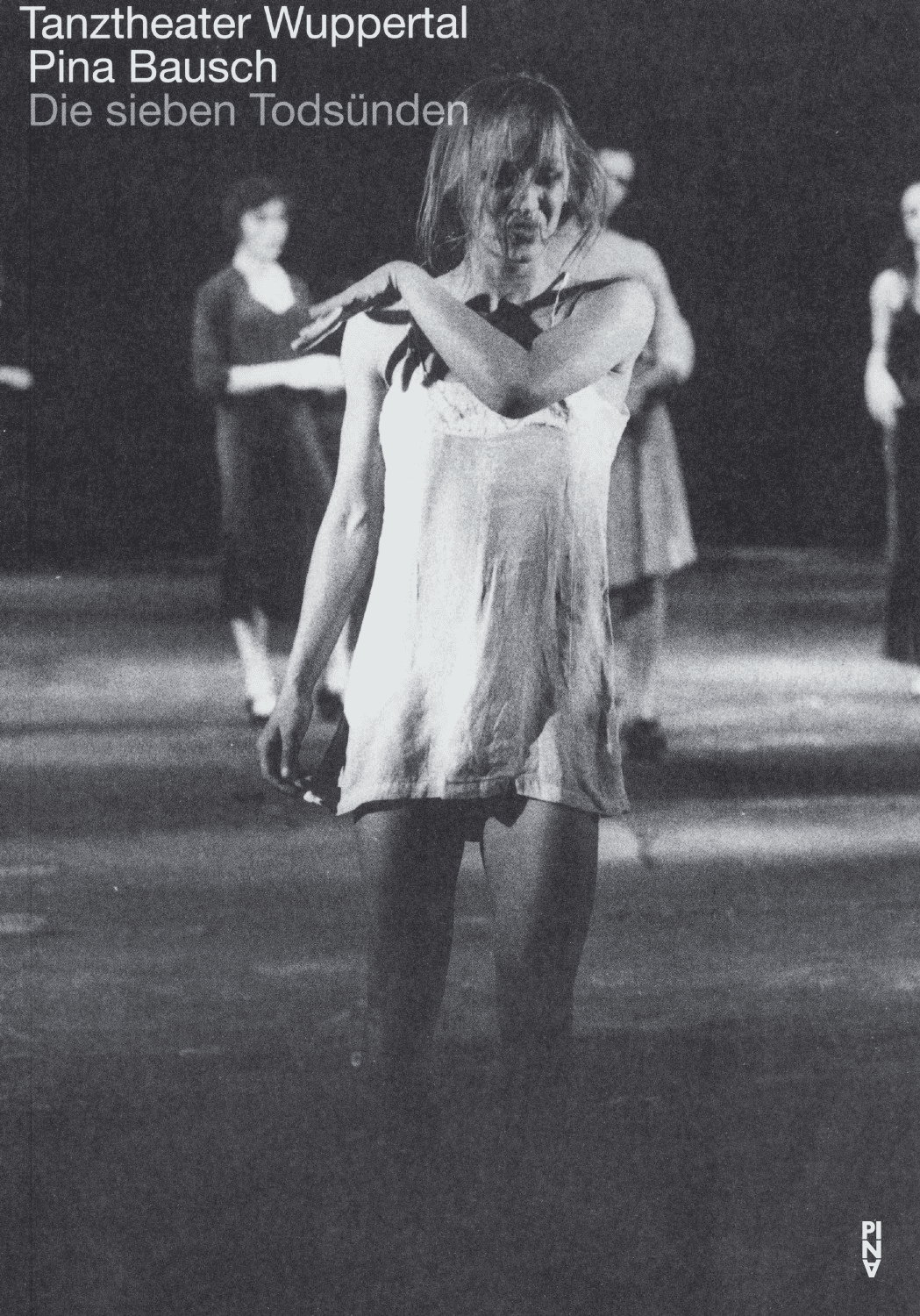 Booklet for “The Seven Deadly Sins” and “Masurca Fogo” by Pina Bausch with Tanztheater Wuppertal, “Since She” by Dimitris Papaioannou with Tanztheater Wuppertal and “Bon Voyage, Bob” by Alan Lucien Øyen with Tanztheater Wuppertal in in Wuppertal, 01/16/2018 – 06/10/2018