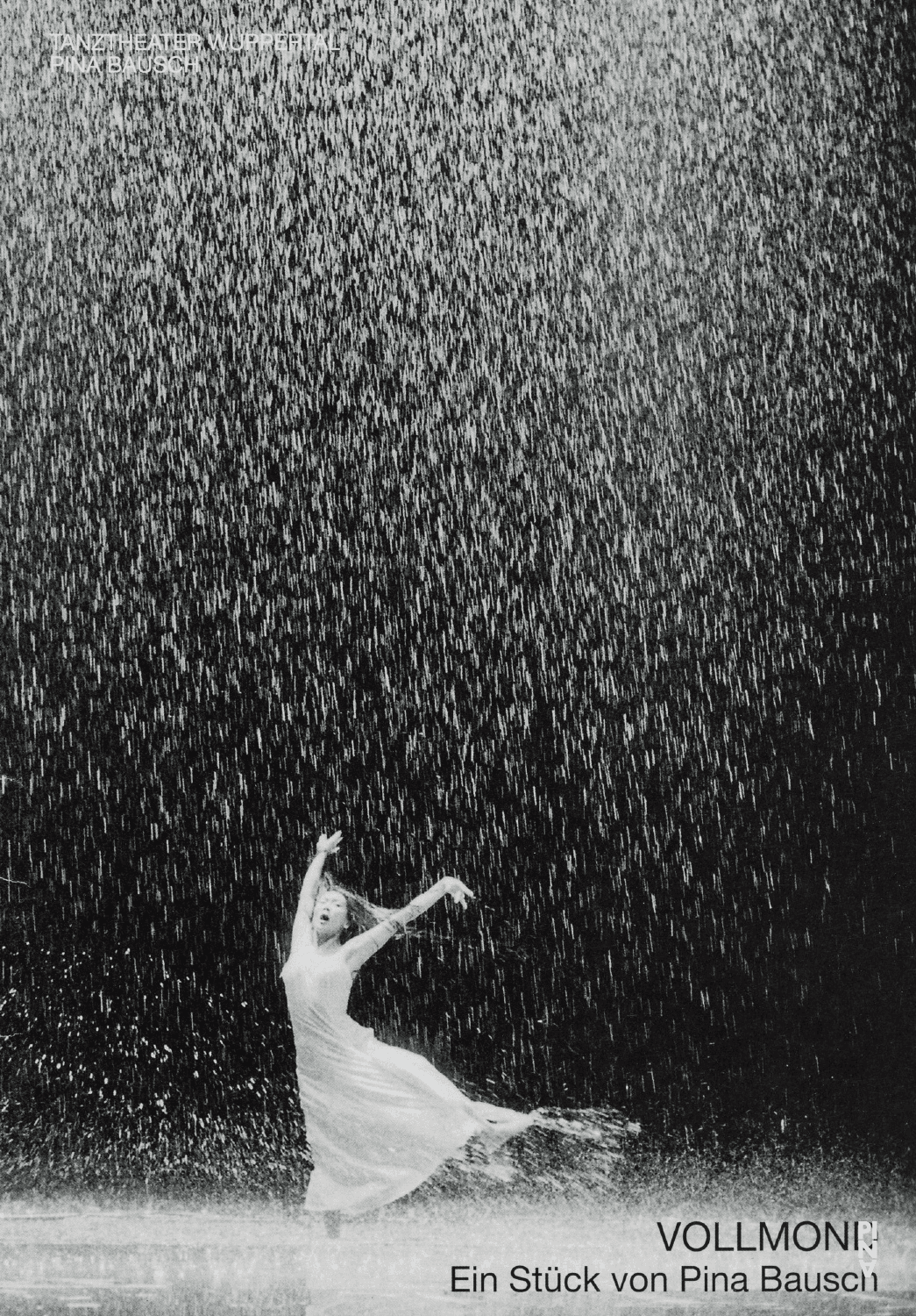 Programmheft zu „Vollmond“ von Pina Bausch mit Tanztheater Wuppertal in Wuppertal, 13.06.2015–19.06.2015