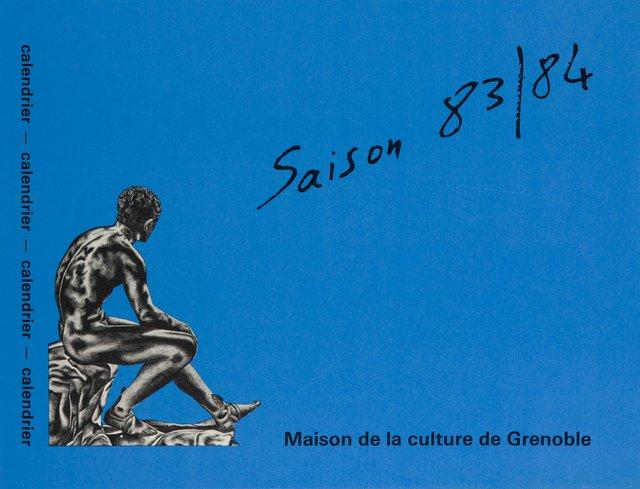 Programme de la saison pour « Komm tanz mit mir » de Pina Bausch avec Tanztheater Wuppertal à Grenoble, 9 fév. 1984 – 11 fév. 1984