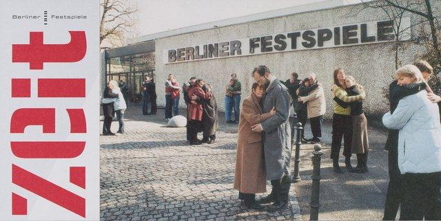 Flyer zu „Rough Cut“ von Pina Bausch mit Tanztheater Wuppertal in Berlin, 24.01.2007–27.01.2007