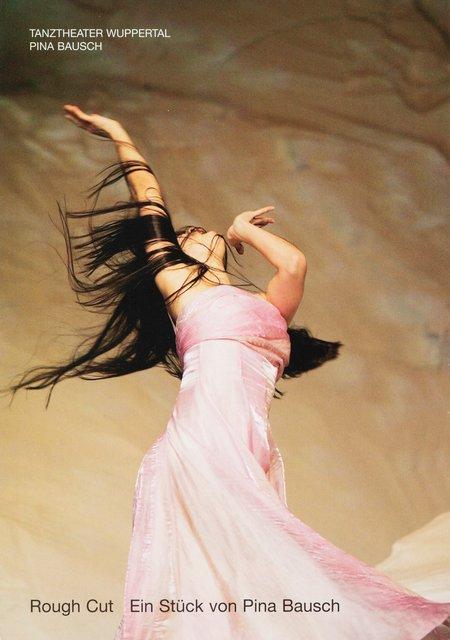 Programmheft zu „Rough Cut“ von Pina Bausch mit Tanztheater Wuppertal in Wuppertal, 8. Februar 2007